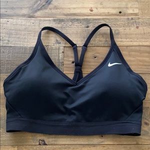 NWOT Black Nike Racerback Sports Bra Size M